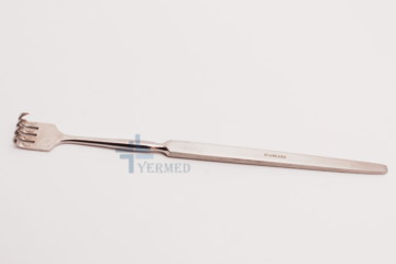 Plastic four-prong wound retractor