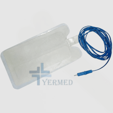 Adult Patient Return Electrode with Bipolar Cable